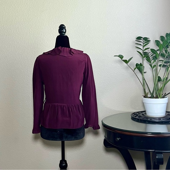 Madewell Wrap Top - Picture 4 of 7